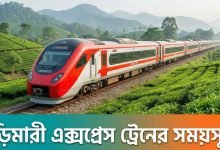 বুড়িমারী এক্সপ্রেস ট্রেনের সময়সূচী